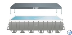 Каркасный бассейн Ultra XTR Rectangular Frame Intex 26368 + песочный фильтр+хлоргенератор, полный комплект (732х366х132см) - фото 100251