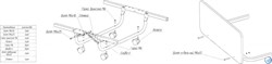 Раскладушка Даметекс Элеонора-М с матрасом   (200x90x43см) - фото 101303