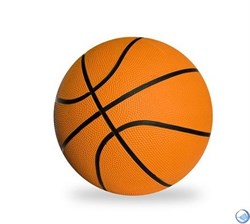 Мяч PU антистресс баскетбол 7,6см TX31496 - фото 101401