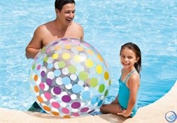 Надувной пляжный мяч Intex Джамбо 59065 (107см) от 3 лет - фото 101491