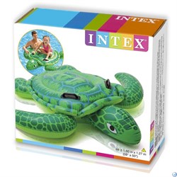 Надувная черепаха с ручками Intex 57524 (150x127 см) - фото 101521