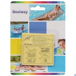 Ремкомплект для бассейнов Bestway 62068 (10 самоклеящихся заплат) - фото 104433