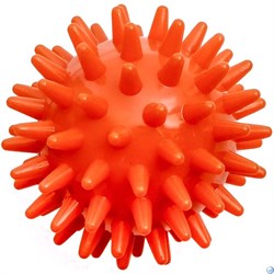 Мяч массажный (оранжевый) твердый ПВХ 6см. C28756 - фото 105035