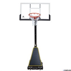 Баскетбольная мобильная стойка DFC STAND60P 152x90cm поликарбонат - фото 110985
