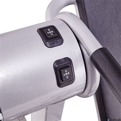Инверсионный стол Z-UP 5, 220B, Корея, серебряная рама,  коричневая спинка - фото 111505