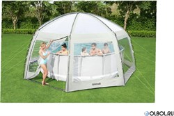 Купольный шатер (Павильон) для бассейнов Bestway 58612 (600х600х295см) - фото 112308
