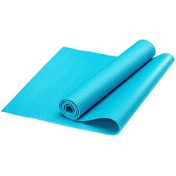 Коврик для йоги, PVC, 173x61x0,8 см (голубой) HKEM112-08-SKY - фото 113739