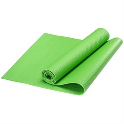Коврик для йоги, PVC, 173x61x1,0 см (зеленый) HKEM112-10-GREEN - фото 113746