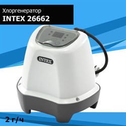 Хлоргенератор Intex 26662  (2 гр/ч) для бассейна - фото 115059