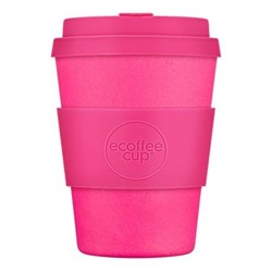 Кофейный эко-стакан 350 мл Розовый (650226) - фото 115261
