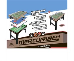 Игровой стол - трансформер DFC MERCURIAL 4 в 1 SB-GT-09 - фото 118290