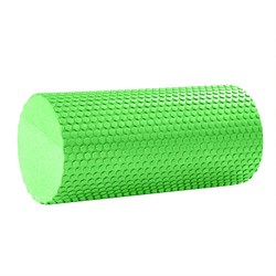 B31600-6 Ролик массажный для йоги (зеленый) 30х15см. - фото 118379
