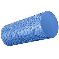 E39103-1 Ролик для йоги полумягкий Профи 30x15cm (синий) (ЭВА) - фото 118430