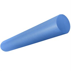 E39106-1 Ролик для йоги полумягкий Профи 90x15cm (синий) (ЭВА) - фото 118435