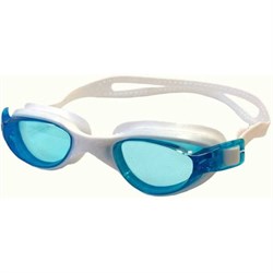 Очки для плавания взрослые (бело/голубые) E36865-0 - фото 120774