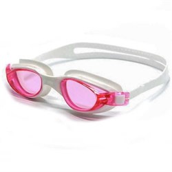 Очки для плавания взрослые (бело/розовые) E36865-2 - фото 120777