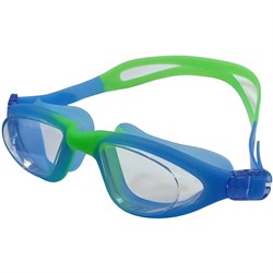 E39678 Очки для плавания взрослые (сине/зеленые) - фото 120867