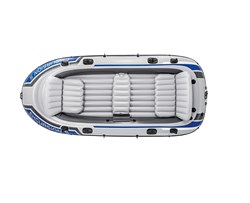 Надувная лодка Intex 68325 5-ти местная Excursion 5 Set + насос и весла - фото 121463