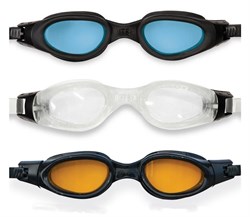 Очки для плавания "Pro Master" Intex 55692, 3 цвета, от 14 лет - фото 122079