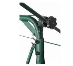 Качели садовые Тропикана зеленые (труба 42мм) (210х127х165) цвет 532 - фото 122337