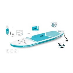 Intex 68241 Доска надувная / SUP-доска для плавания с насосом и веслом (244х76х13см) - фото 123299