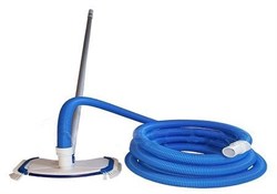 Донный пылесос Chemoform для бассейна круг 3.6м / щётка, штанга, шланг (7.6м) 2360 - фото 130722