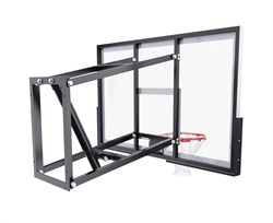 Баскетбольный щит DFC со съёмным регулятором высоты, поликарбонат 3 мм, 136 х 80 см / PC3MM136 - фото 131301