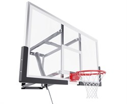 Баскетбольный щит DFC со съёмным регулятором высоты, стекло 8 мм, 152 х 80 см / TG8MM152 - фото 131382