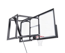 Баскетбольный щит DFC со съёмным регулятором высоты, стекло 8 мм, 152 х 80 см / TG8MM152 - фото 131383