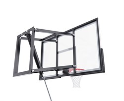 Баскетбольный щит DFC со съёмным регулятором высоты, стекло 6 мм, 136 х 80 см / TG6MM136 - фото 131842