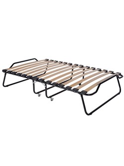 Двуспальная раскладушка с матрасом Симона ПРЕМИУМ с метал.  колесами (190х120х35,7) - фото 132777