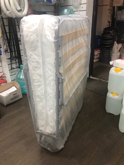 Премиальная раскладушка с матрасом  200х90 см + изголовье РЕНЕССАНС / Орех - фото 134594