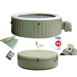 Intex 28428 Надувной СПА бассейн / Бассейн -джакузи PureSpa Bubble Therapy   (216x71) - фото 134829