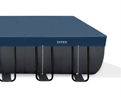 Intex 28087 / Тент для прямоугольного каркасного бассейна  732х366  см - фото 135717