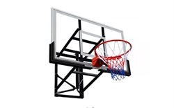 Баскетбольный щит DFC 136x80см поликарбонат BOARD54P - фото 94459