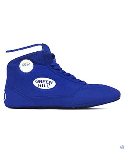 Обувь для борьбы Green Hill синяя/белая - фото 95798