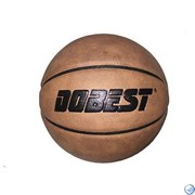 Мяч баск. DOBEST PK300 р.7 синт. кожа, коричн.