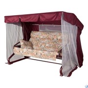 Качели садовые Капри винный (труба 63,5мм) (224х150х170) Качели садовые Капри винный (труба 63,5мм) (224х150х170)