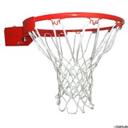 Кольцо баскетбольное DFC R3 45см (18&quot;), оранж/красное + сетка+ амортизационные пружины