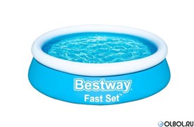 Надувной бассейн Bestway Fast Set 57392 (183х51)