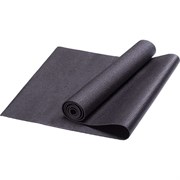 Коврик для йоги, PVC, 173x61x1,0 см (черный) HKEM112-10-BLK