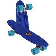Скейтборд пластиковый 56x15cm со свет. колесами (синий) (SK506) E33098