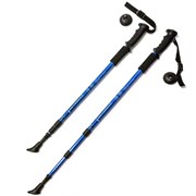Палки для скандинавской ходьбы (синяя) до 1,35м Телескопическая F18433