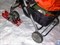 Лыжи для детской коляски (4шт) - фото 101044