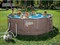 Каркасный бассейн SummerEscapes P20-1452-S + песочный фильтр, лестница, тент, подстилка, скиммер, набор для чистки (427х132см) - фото 102456