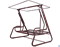 Садовые качели Рандеву Премиум  (труба 40мм) (212х128х172) -коричневый - фото 103420