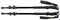 Палки для скандинавской ходьбы (серебро) до 1,35м Телескопическая 3-х секционная, с флашками зажимами, неопреновая ручка F18446 - фото 104905