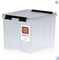 Ящик пластиковый с крышкой "RoxBox" 4.5 л, прозрачный 170x180x210 см - фото 104908