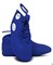 Обувь для борьбы Green Hill синяя/белая - фото 106174