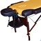 Массажный стол DFC NIRVANA, Relax, дерев. коричн.ножки, цвет горчичный с коричневым TS20112_MB - фото 107629